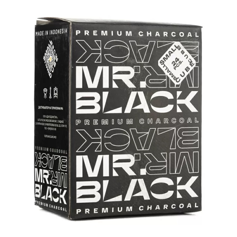 Уголь Mr. Black 22 мм, 24 шт
